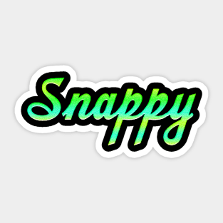 Snappy - TEE TT Sticker